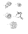 Dodge Dart Ignition Lock Assembly Diagram - 68213373AA