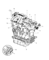 Chrysler Throttle Body Diagram - 5104747AA