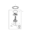 Ram Fuel Level Sensor Diagram - 5145594AA