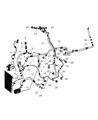 Dodge Sprinter 2500 A/C Hose Diagram - 68012773AA