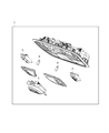 Jeep Dome Light Diagram - 1WG406X9AJ