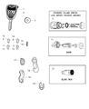 Jeep Commander Transmitter Diagram - 5143446AA
