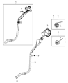 2009 Jeep Grand Cherokee Gas Cap Diagram - 52124596AA