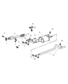 Dodge Sprinter 2500 Tail Pipe Diagram - 5104107AA