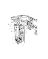 Chrysler Aspen Dipstick Diagram - 68019749AA