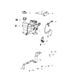 Jeep Wrangler Washer Reservoir Diagram - 68444813AB