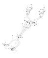 Chrysler 300 Tail Pipe Diagram - 5181585AA