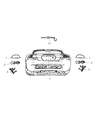 Dodge Viper Fog Light Diagram - 5030220AA