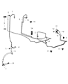 Jeep Wrangler Brake Line Diagram - 52129120AE