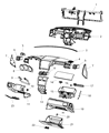 Chrysler Sebring Glove Box Diagram - 1AE15XT1AC