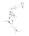 2019 Jeep Cherokee Air Intake Coupling Diagram - 68342170AB