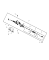 Chrysler Rack and Pinion Boot Diagram - 68318138AA
