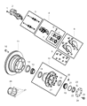 Ram Brake Caliper Diagram - 68049154AB