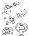 Chrysler Brake Caliper Piston Diagram - 4882581