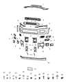 Ram 5500 Bumper Diagram - 6RK221Z0AB
