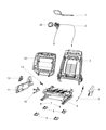 2020 Dodge Challenger Door Latch Cable Diagram - 68103010AA