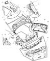 2010 Dodge Charger Door Hinge Diagram - 4814895AF