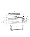 Ram Trunk Lid Latch Diagram - 68309893AJ