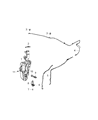 Jeep Compass Windshield Washer Nozzle Diagram - 55112668AA