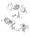 Dodge Intrepid Throttle Position Sensor Diagram - 4897247AA