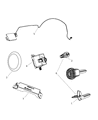 Jeep Commander Transmitter Diagram - 68044058AC
