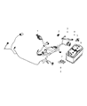Ram Battery Cable Diagram - 68430581AD