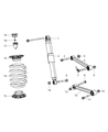 Jeep Commander Control Arm Diagram - 52089630AC