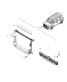 Jeep Fan Shroud Diagram - 68462532AA