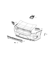 Dodge Side Marker Light Diagram - 68214126AA