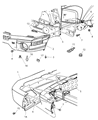 Dodge Durango Air Deflector Diagram - XD14XXXAC