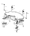 Dodge Dart Sway Bar Link Diagram - 68164037AA
