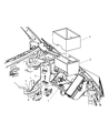Ram Battery Tray Diagram - 55372500AD