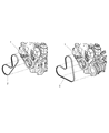 2005 Dodge Neon Drive Belt Diagram - 4668241AE