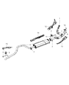 Jeep Commander Muffler Diagram - 52090456AF