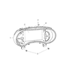 2015 Dodge Durango Speedometer Diagram - 68248455AB