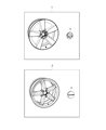 2017 Dodge Challenger Spare Wheel Diagram - 82212330