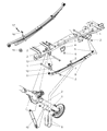 Dodge Ram 1500 Leaf Spring Diagram - 5290607AB