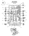Chrysler Voyager Relay Block Diagram - 5102969AA