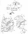 1999 Dodge Avenger Engine Control Module Diagram - 4606498AE