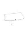 Jeep Windshield Diagram - 55112804AC