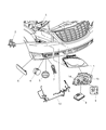 2007 Chrysler Pacifica Headlight Diagram - 5113060AC
