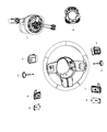 Dodge Challenger Clock Spring Diagram - 5LB70DX9AB