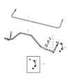Jeep Compass Sway Bar Kit Diagram - 5151813AA