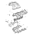 2003 Jeep Wrangler Intake Manifold Diagram - 53013249AD