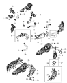Ram Coolant Temperature Sensor Diagram - 5066779AA