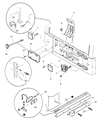 Jeep Wrangler Tail Light Diagram - 56018648AD