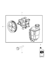 Dodge Power Steering Pump Diagram - 55398903AE