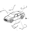 2008 Dodge Magnum Antenna Diagram - 68234980AA