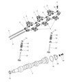 Dodge Intrepid Rocker Arm Pivot Diagram - 4663998
