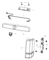 Dodge Nitro Back Up Light Diagram - 55157161AD